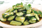 Cucumber Sesame Oil — Chinese dish at Pokhara Chinese Restaurant